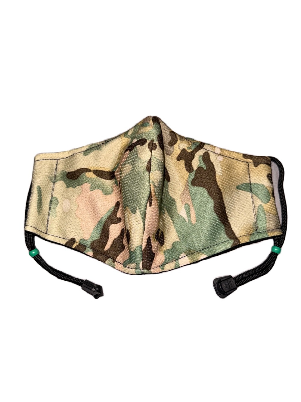 Camouflage Easy Breathe Face Cloth Dusk Mask New Custom Handmade Adult L/XL NWOT